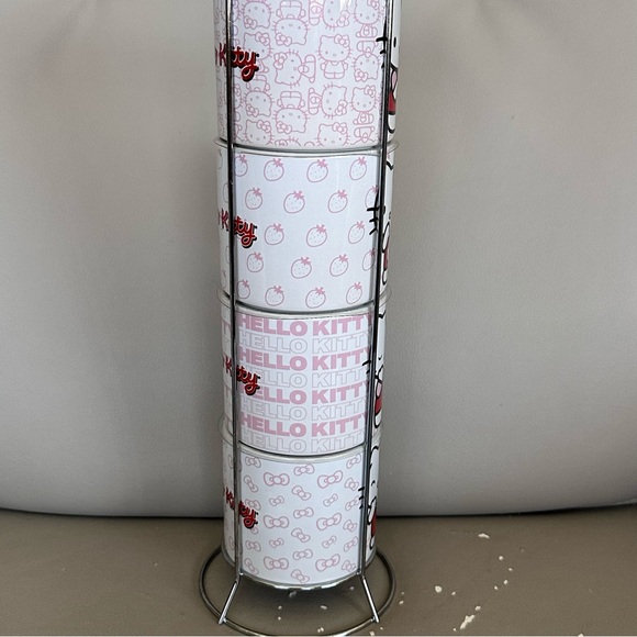 Sanrio Hello Kitty Poses Ceramic Mugs Stackable Set - Picture 8 of 9